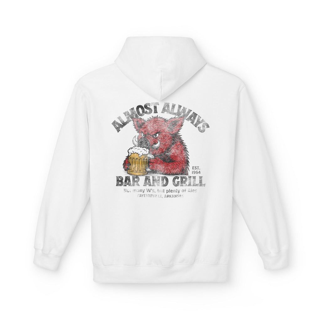Almost Always Bar & Grill Hoodie: Not many W's, but plenty of Ales - J Pop's Closet