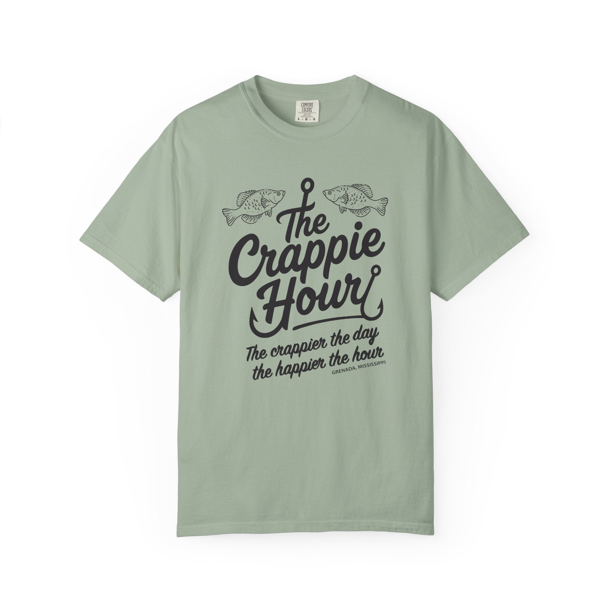 Crappie Hour T-Shirt: The crappier the day, the happier the hour - J Pop's Closet