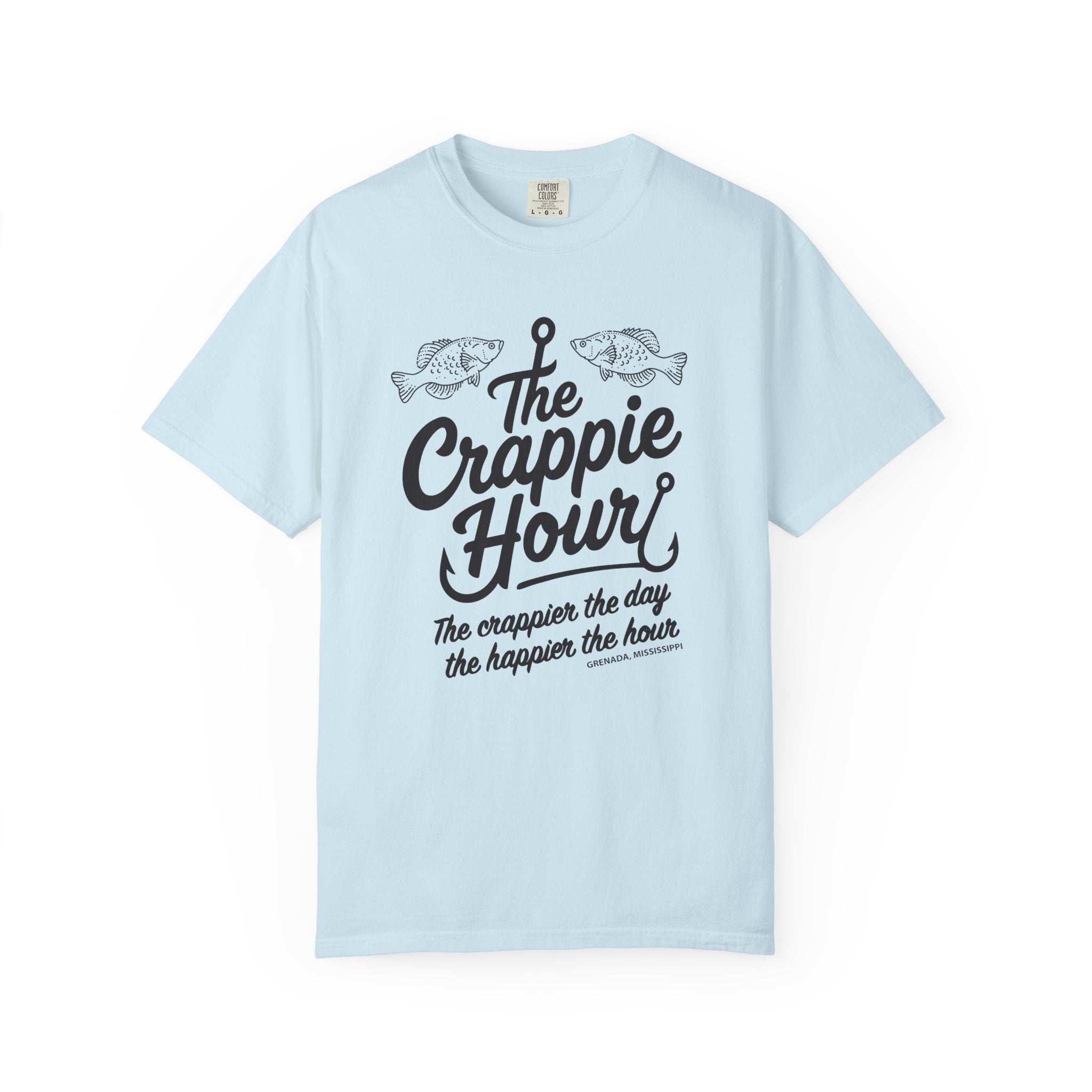 Crappie Hour T-Shirt: The crappier the day, the happier the hour - J Pop's Closet