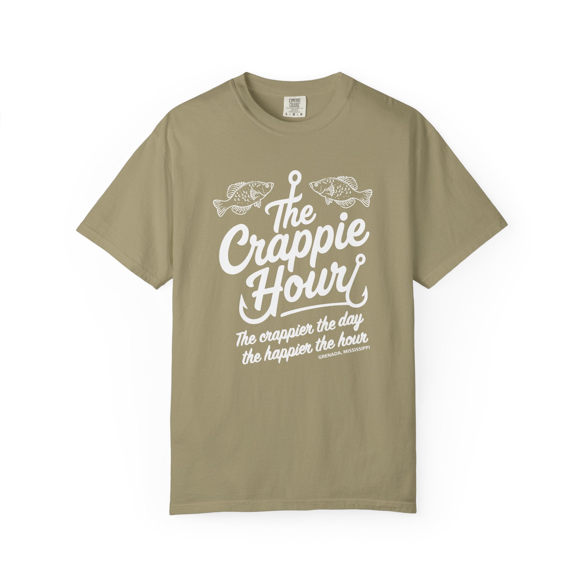 Crappie Hour T-Shirt: The crappier the day, the happier the hour - J Pop's Closet