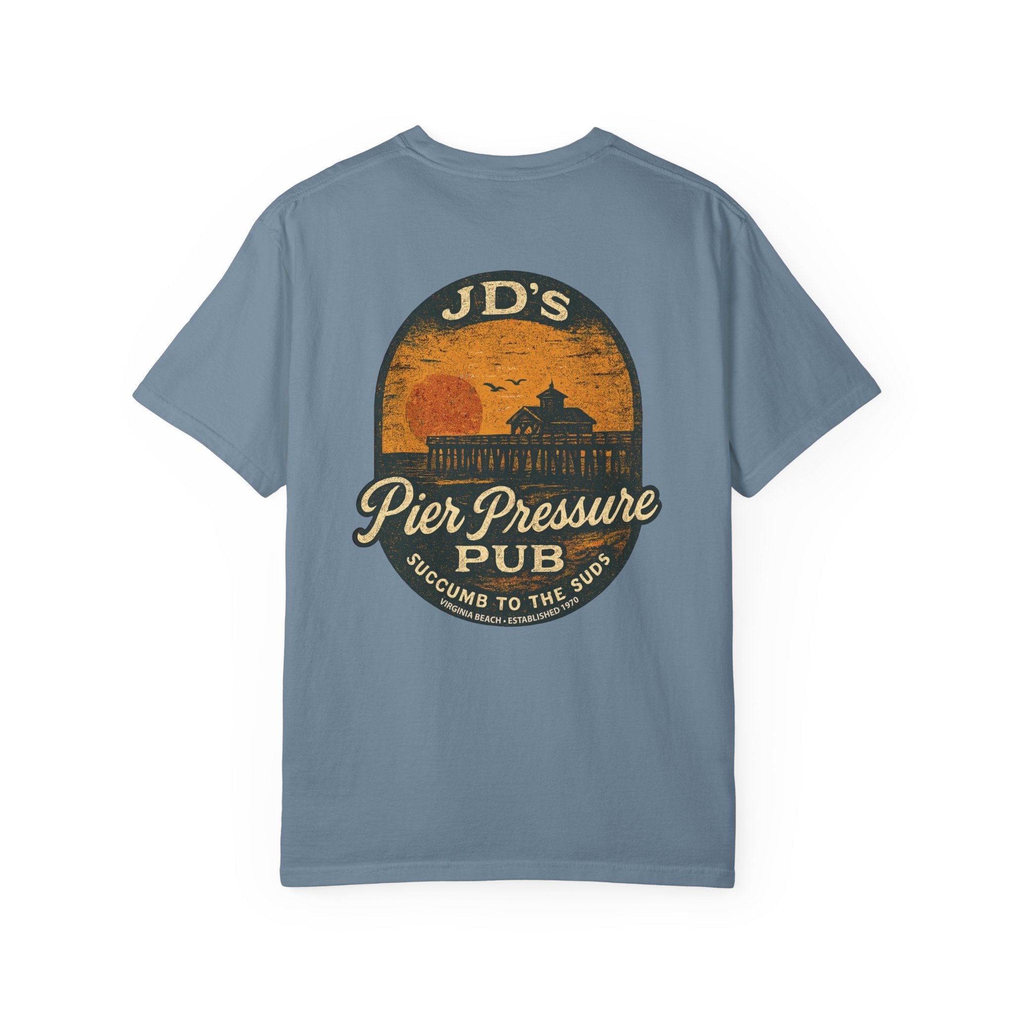 JD's Pier Pressure Pub T-Shirt: Succumb to the Suds - J Pop's Closet