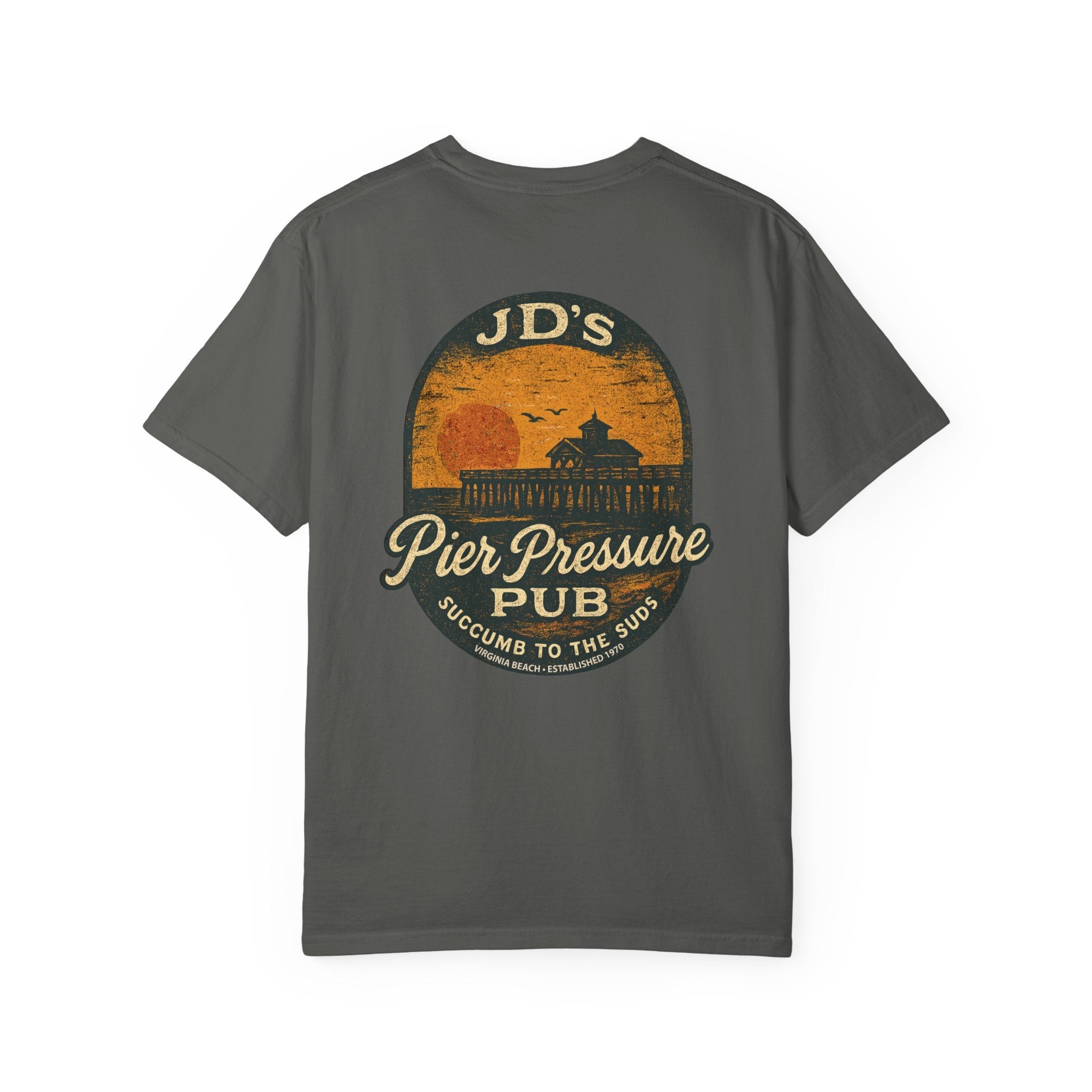 JD's Pier Pressure Pub T-Shirt: Succumb to the Suds - J Pop's Closet