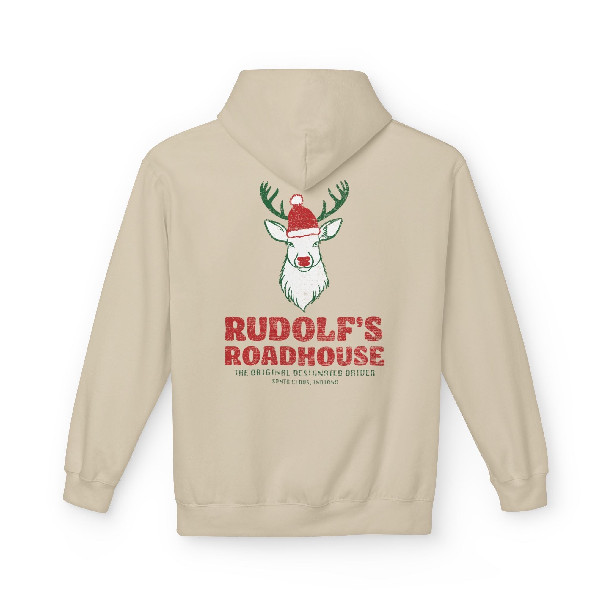 Rudolf's Roadhouse Hoodie: The original designated driver - J Pop's Closet