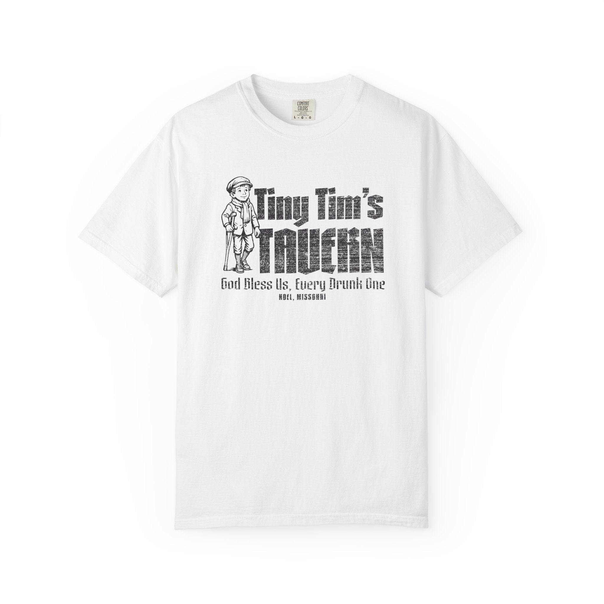 Tiny Tim Tavern Tee: God bless us all, every drunk one - J Pop's Closet