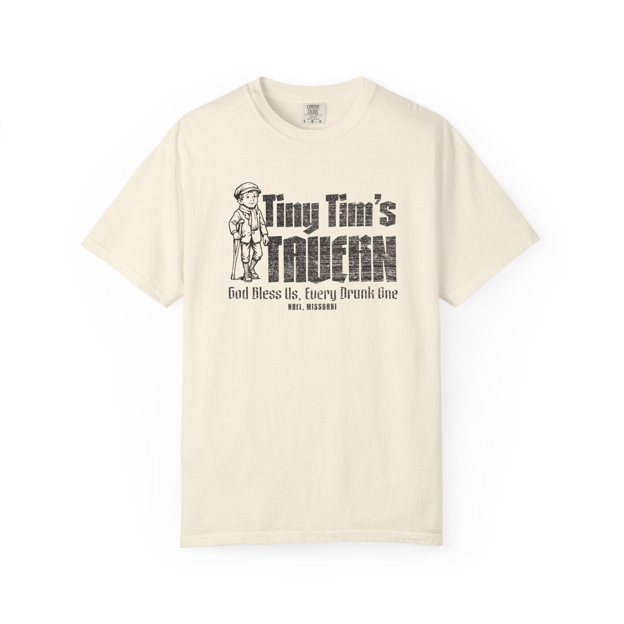 Tiny Tim Tavern Tee: God bless us all, every drunk one - J Pop's Closet