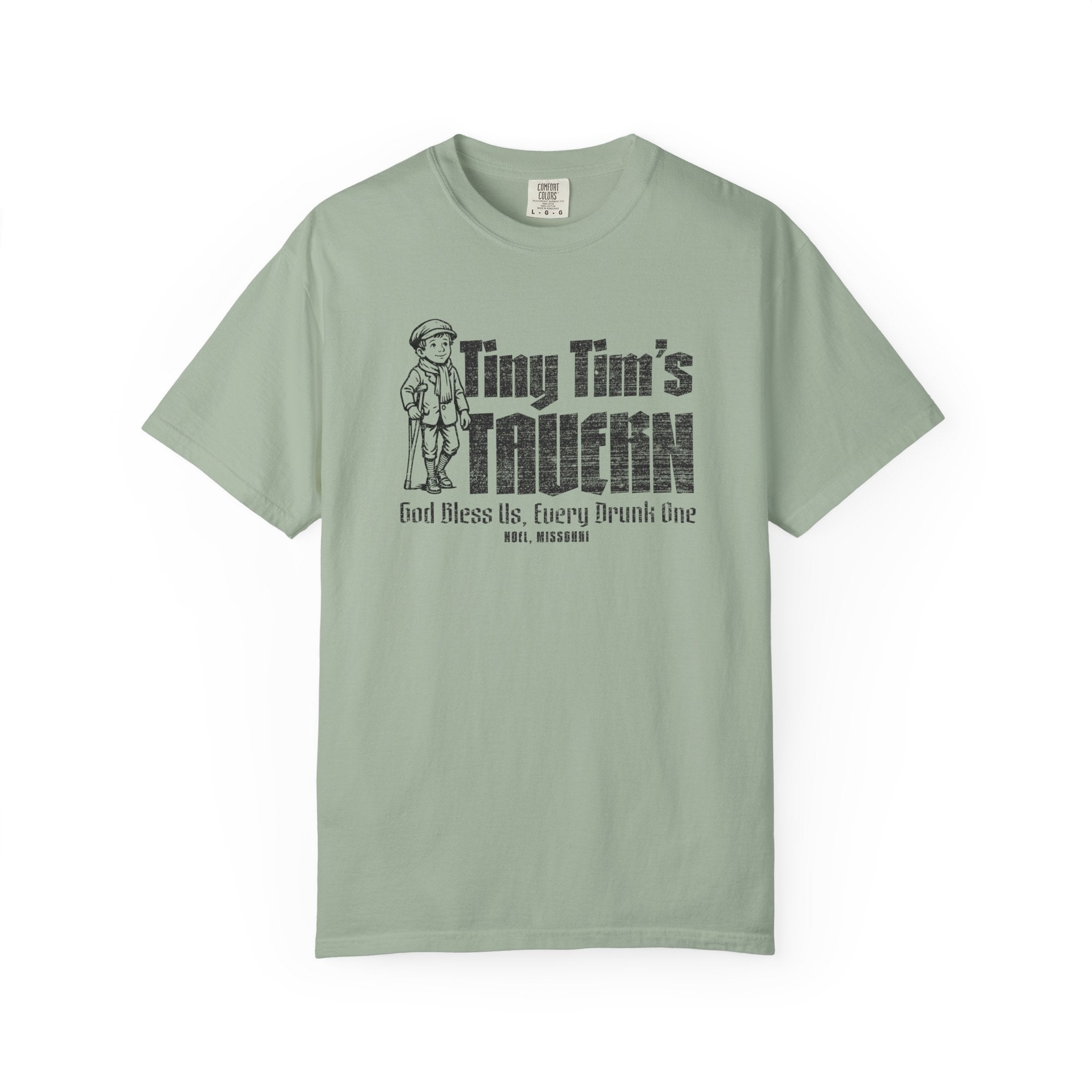 Tiny Tim Tavern Tee: God bless us all, every drunk one - J Pop's Closet