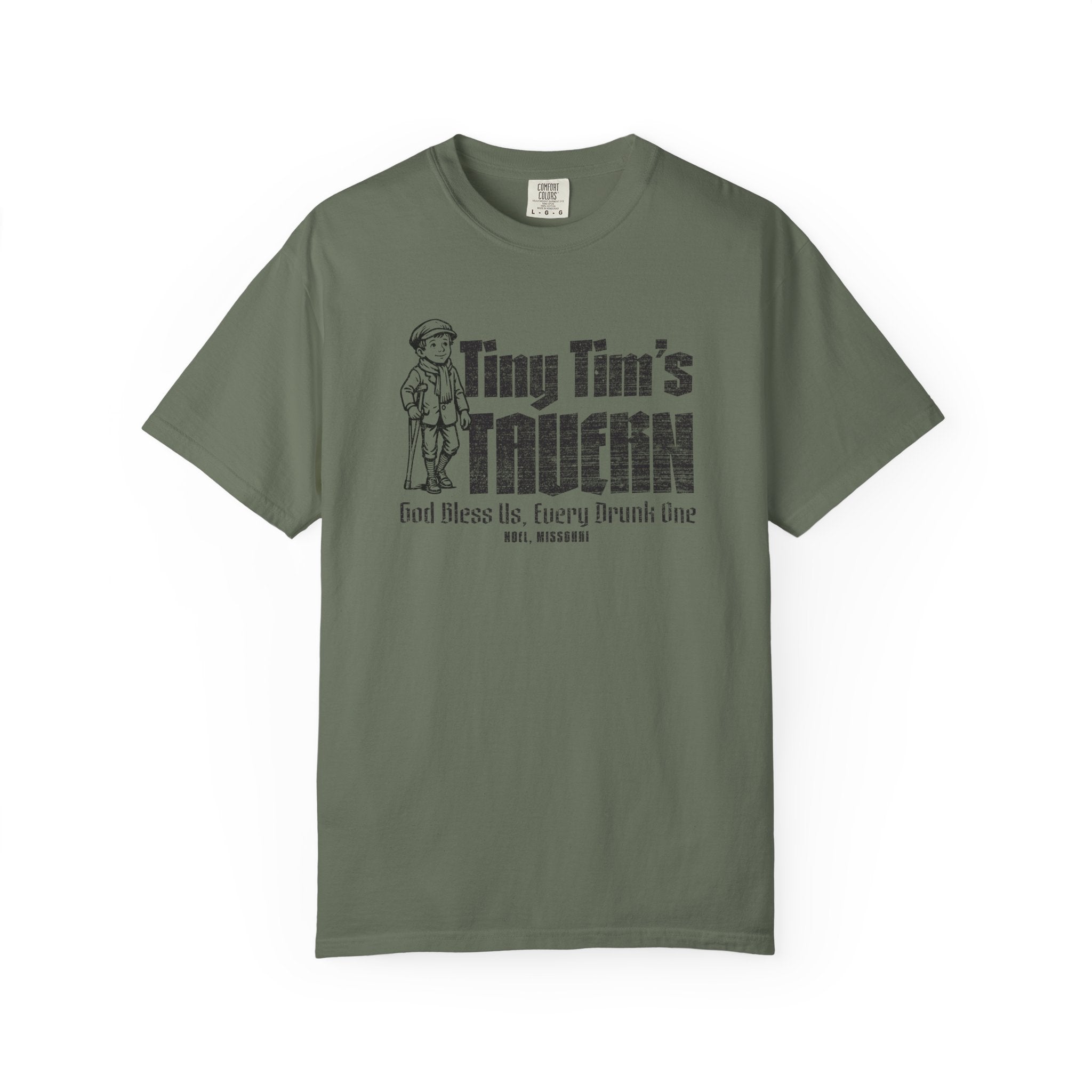 Tiny Tim Tavern Tee: God bless us all, every drunk one - J Pop's Closet