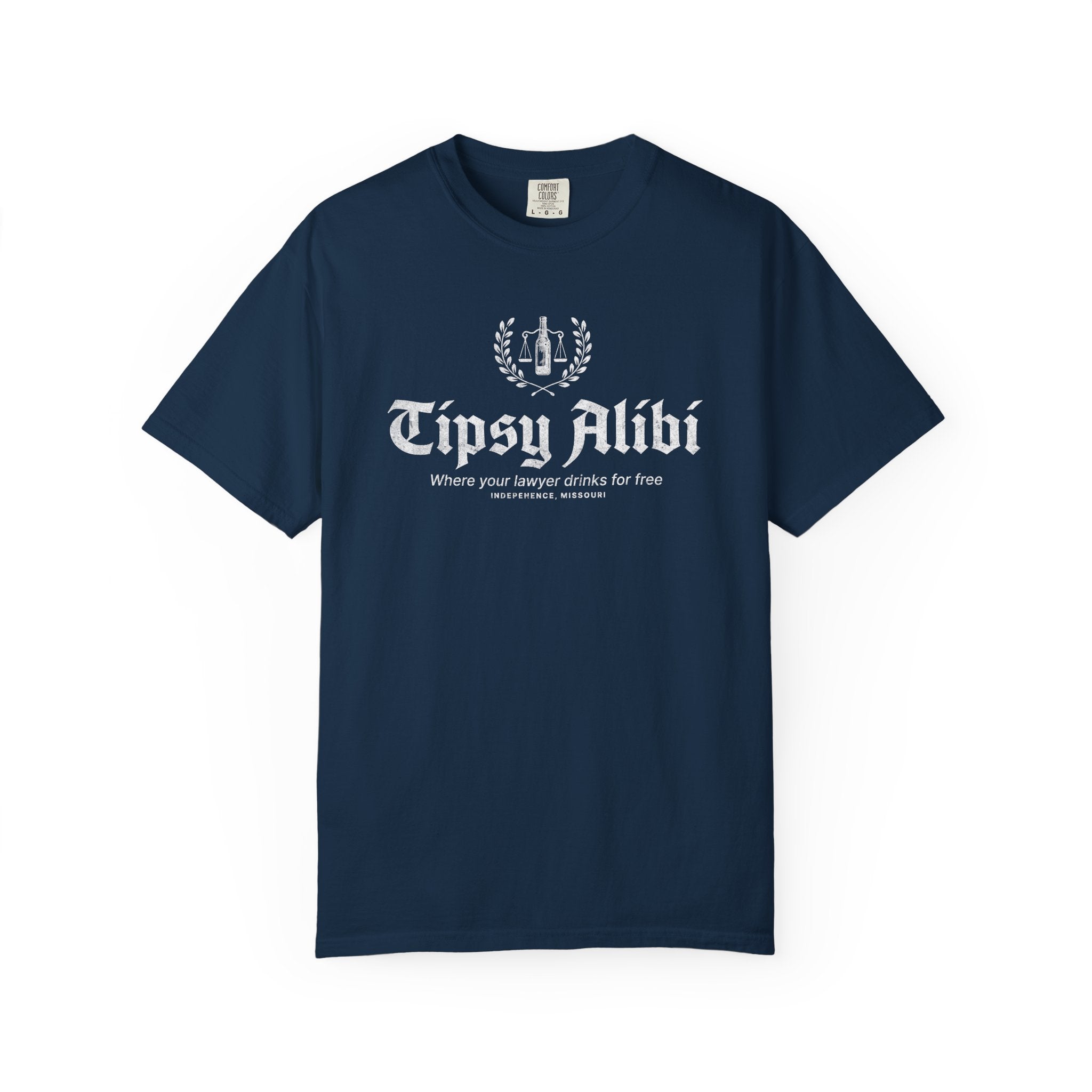 Tipsy Albi T-shirt: Where your lawyer drinks for free - J Pop's Closet