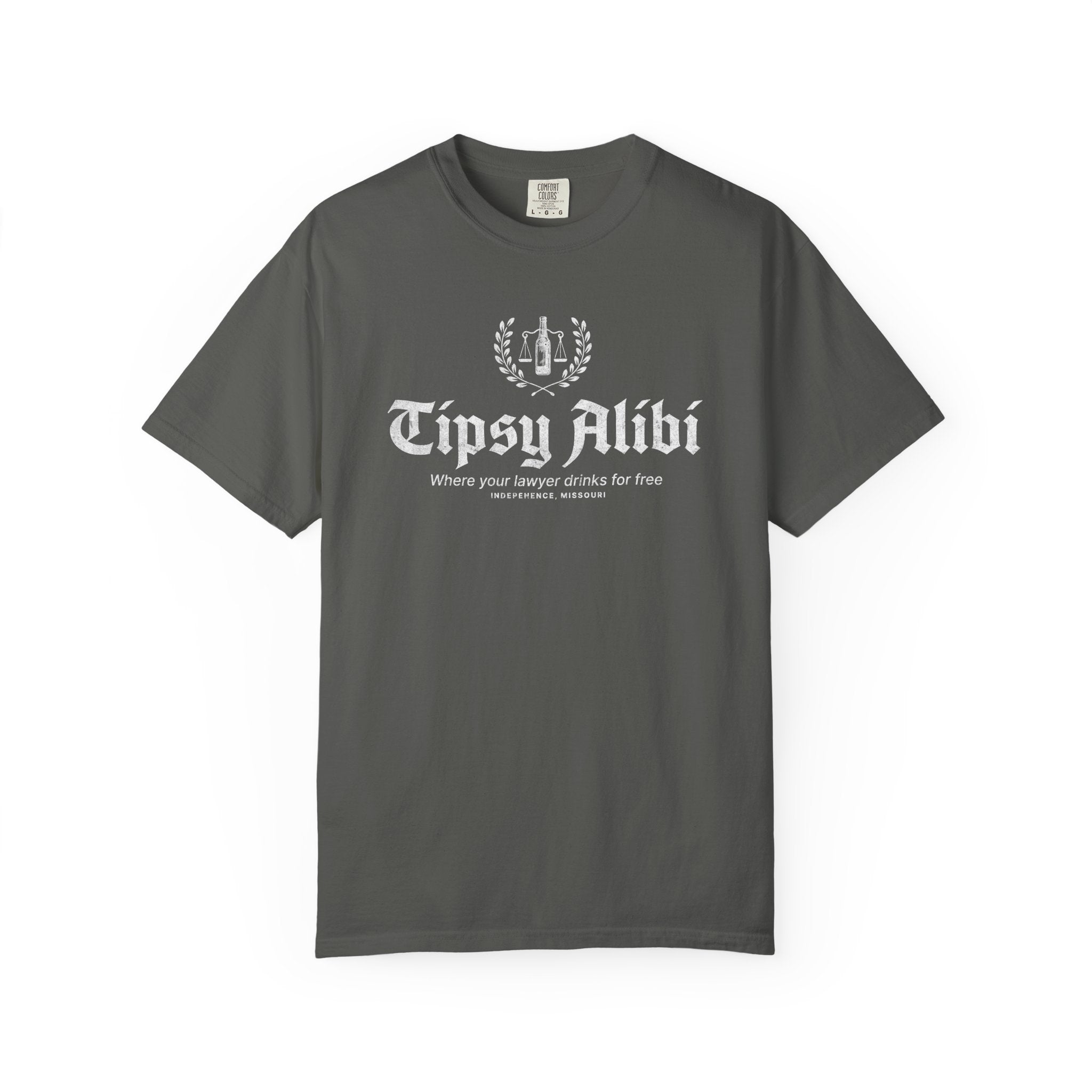 Tipsy Albi T-shirt: Where your lawyer drinks for free - J Pop's Closet