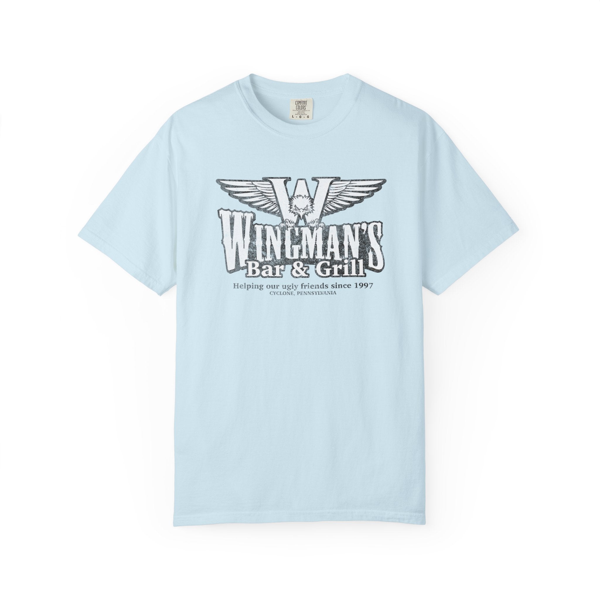 Wingman's Bar & Grill T-Shirt: Helping our ugly friends since 1997 - J Pop's Closet